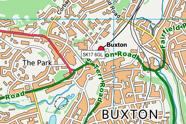 SK17 6GL map - OS VectorMap District (Ordnance Survey) SK17 6GL map - OS VectorMap District (Ordnance Survey)