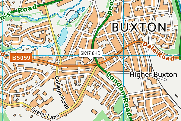 SK17 6HD map - OS VectorMap District (Ordnance Survey) SK17 6HD map - OS VectorMap District (Ordnance Survey)