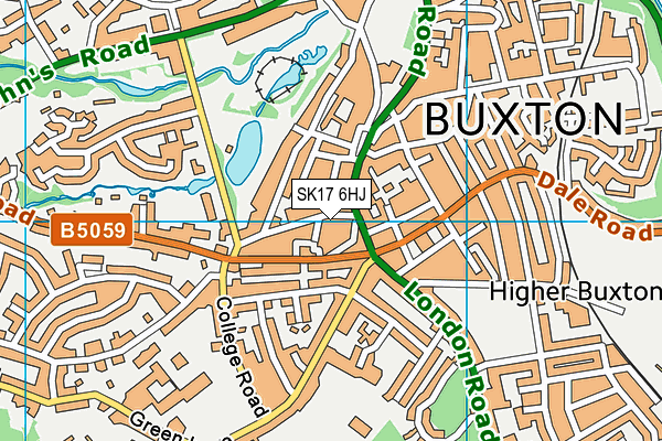 SK17 6HJ map - OS VectorMap District (Ordnance Survey) SK17 6HJ map - OS VectorMap District (Ordnance Survey)