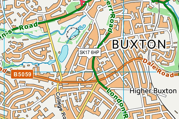 SK17 6HP map - OS VectorMap District (Ordnance Survey) SK17 6HP map - OS VectorMap District (Ordnance Survey)