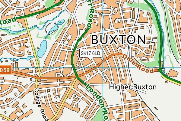 SK17 6LD map - OS VectorMap District (Ordnance Survey) SK17 6LD map - OS VectorMap District (Ordnance Survey)