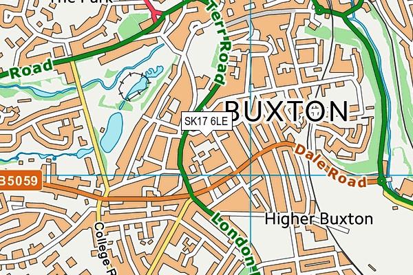 SK17 6LE map - OS VectorMap District (Ordnance Survey) SK17 6LE map - OS VectorMap District (Ordnance Survey)