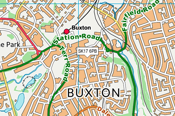 SK17 6PB map - OS VectorMap District (Ordnance Survey) SK17 6PB map - OS VectorMap District (Ordnance Survey)
