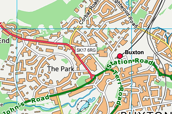 SK17 6RG map - OS VectorMap District (Ordnance Survey) SK17 6RG map - OS VectorMap District (Ordnance Survey)