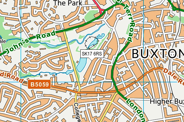 SK17 6RS map - OS VectorMap District (Ordnance Survey) SK17 6RS map - OS VectorMap District (Ordnance Survey)