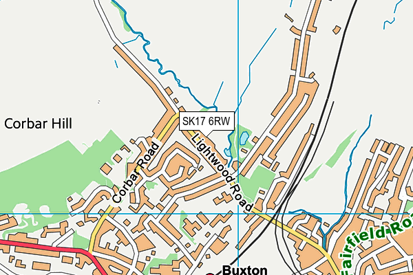 SK17 6RW map - OS VectorMap District (Ordnance Survey) SK17 6RW map - OS VectorMap District (Ordnance Survey)