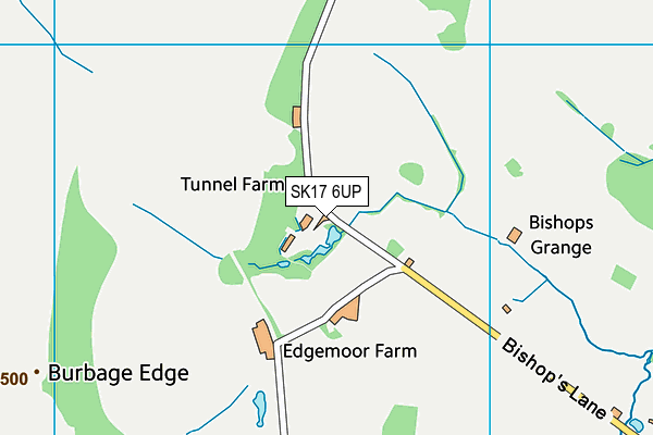 SK17 6UP map - OS VectorMap District (Ordnance Survey) SK17 6UP map - OS VectorMap District (Ordnance Survey)