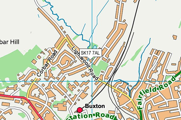 SK17 7AL map - OS VectorMap District (Ordnance Survey) SK17 7AL map - OS VectorMap District (Ordnance Survey)