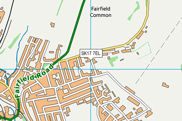 SK17 7EL map - OS VectorMap District (Ordnance Survey) SK17 7EL map - OS VectorMap District (Ordnance Survey)