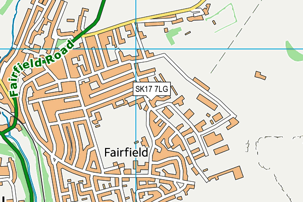 SK17 7LG map - OS VectorMap District (Ordnance Survey) SK17 7LG map - OS VectorMap District (Ordnance Survey)