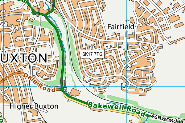 SK17 7TG map - OS VectorMap District (Ordnance Survey) SK17 7TG map - OS VectorMap District (Ordnance Survey)