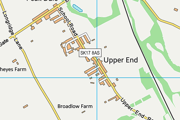 SK17 8AS map - OS VectorMap District (Ordnance Survey) SK17 8AS map - OS VectorMap District (Ordnance Survey)