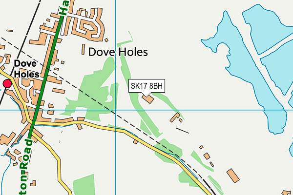 SK17 8BH map - OS VectorMap District (Ordnance Survey) SK17 8BH map - OS VectorMap District (Ordnance Survey)