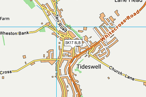 SK17 8LB map - OS VectorMap District (Ordnance Survey) SK17 8LB map - OS VectorMap District (Ordnance Survey)
