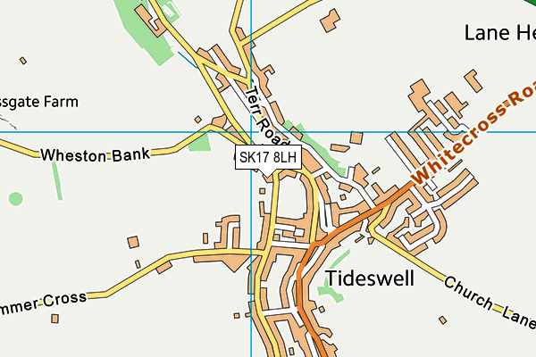 SK17 8LH map - OS VectorMap District (Ordnance Survey) SK17 8LH map - OS VectorMap District (Ordnance Survey)
