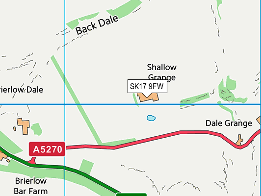 SK17 9FW map - OS VectorMap District (Ordnance Survey) SK17 9FW map - OS VectorMap District (Ordnance Survey)