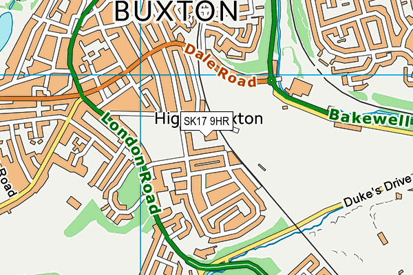 SK17 9HR map - OS VectorMap District (Ordnance Survey) SK17 9HR map - OS VectorMap District (Ordnance Survey)