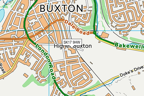 SK17 9HW map - OS VectorMap District (Ordnance Survey) SK17 9HW map - OS VectorMap District (Ordnance Survey)