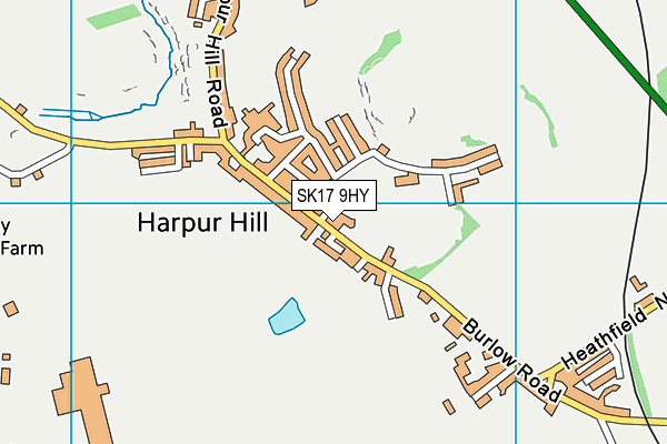 SK17 9HY map - OS VectorMap District (Ordnance Survey) SK17 9HY map - OS VectorMap District (Ordnance Survey)