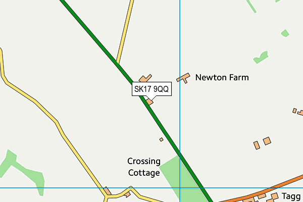 SK17 9QQ map - OS VectorMap District (Ordnance Survey) SK17 9QQ map - OS VectorMap District (Ordnance Survey)