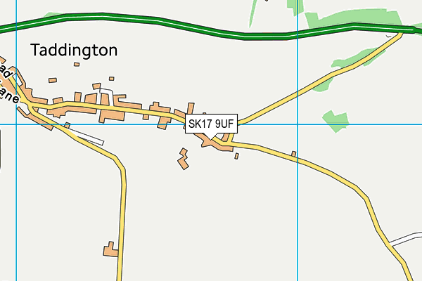 SK17 9UF map - OS VectorMap District (Ordnance Survey) SK17 9UF map - OS VectorMap District (Ordnance Survey)
