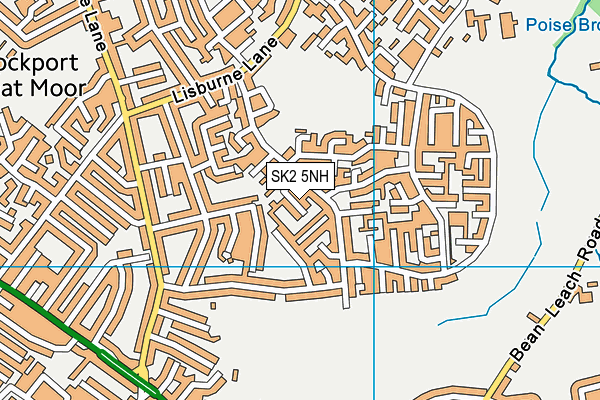 SK2 5NH map - OS VectorMap District (Ordnance Survey) SK2 5NH map - OS VectorMap District (Ordnance Survey)