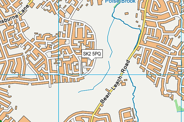 SK2 5PQ map - OS VectorMap District (Ordnance Survey) SK2 5PQ map - OS VectorMap District (Ordnance Survey)