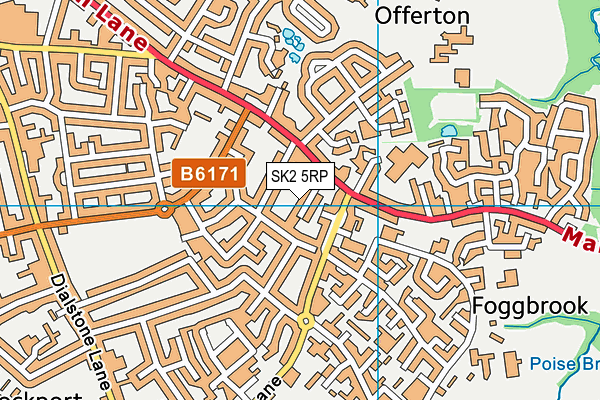SK2 5RP map - OS VectorMap District (Ordnance Survey) SK2 5RP map - OS VectorMap District (Ordnance Survey)