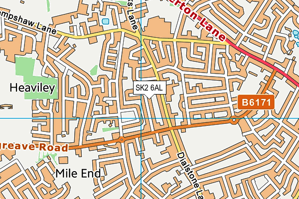 SK2 6AL map - OS VectorMap District (Ordnance Survey) SK2 6AL map - OS VectorMap District (Ordnance Survey)