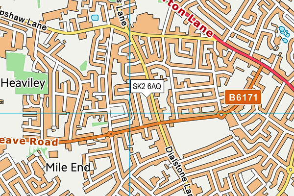 SK2 6AQ map - OS VectorMap District (Ordnance Survey) SK2 6AQ map - OS VectorMap District (Ordnance Survey)