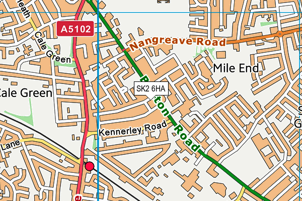 SK2 6HA map - OS VectorMap District (Ordnance Survey) SK2 6HA map - OS VectorMap District (Ordnance Survey)