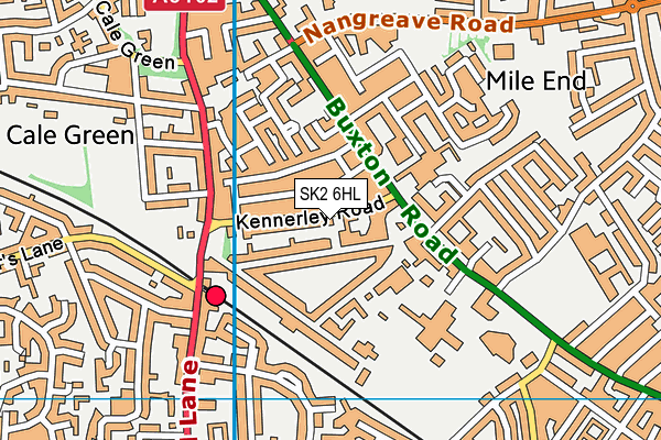SK2 6HL map - OS VectorMap District (Ordnance Survey) SK2 6HL map - OS VectorMap District (Ordnance Survey)