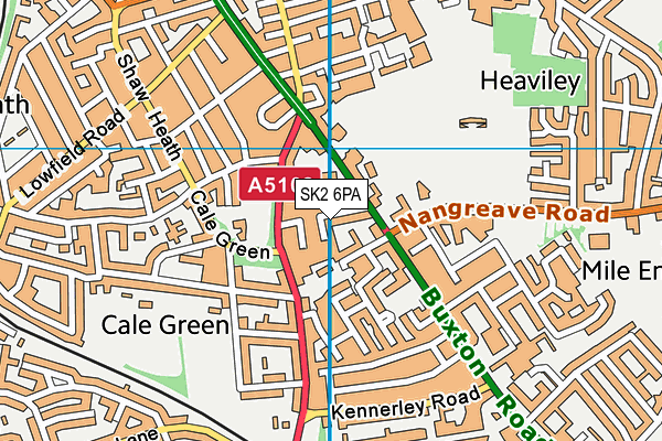 SK2 6PA map - OS VectorMap District (Ordnance Survey) SK2 6PA map - OS VectorMap District (Ordnance Survey)