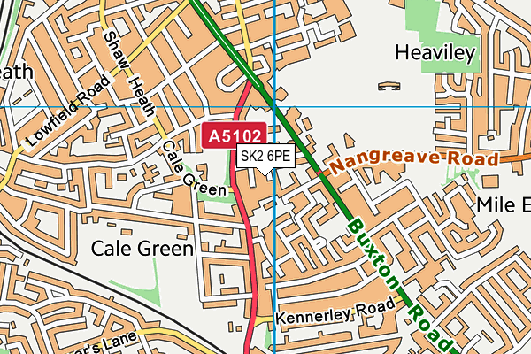 SK2 6PE map - OS VectorMap District (Ordnance Survey) SK2 6PE map - OS VectorMap District (Ordnance Survey)