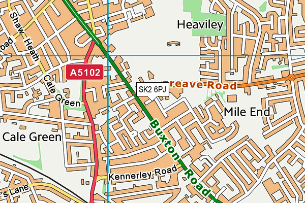 SK2 6PJ map - OS VectorMap District (Ordnance Survey) SK2 6PJ map - OS VectorMap District (Ordnance Survey)