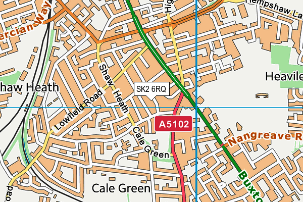 SK2 6RQ map - OS VectorMap District (Ordnance Survey) SK2 6RQ map - OS VectorMap District (Ordnance Survey)