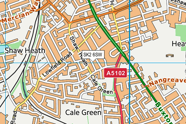 SK2 6SW map - OS VectorMap District (Ordnance Survey) SK2 6SW map - OS VectorMap District (Ordnance Survey)