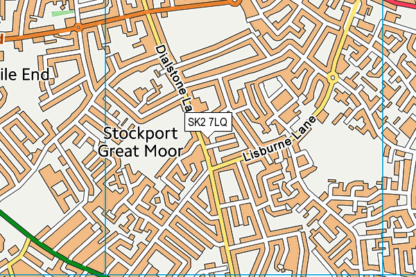 SK2 7LQ map - OS VectorMap District (Ordnance Survey) SK2 7LQ map - OS VectorMap District (Ordnance Survey)
