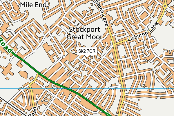 SK2 7QR map - OS VectorMap District (Ordnance Survey) SK2 7QR map - OS VectorMap District (Ordnance Survey)