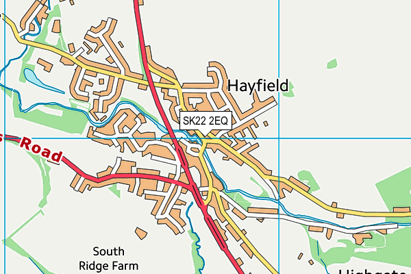 SK22 2EQ map - OS VectorMap District (Ordnance Survey) SK22 2EQ map - OS VectorMap District (Ordnance Survey)