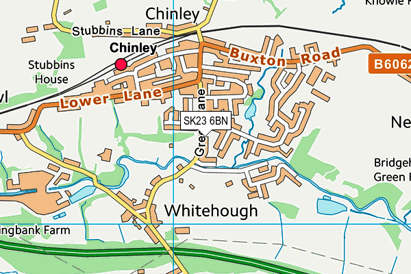 SK23 6BN map - OS VectorMap District (Ordnance Survey) SK23 6BN map - OS VectorMap District (Ordnance Survey)
