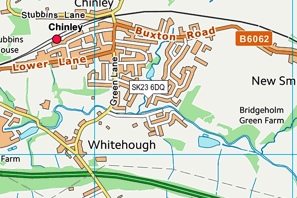 SK23 6DQ map - OS VectorMap District (Ordnance Survey) SK23 6DQ map - OS VectorMap District (Ordnance Survey)