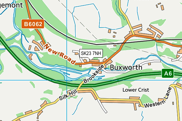SK23 7NH map - OS VectorMap District (Ordnance Survey) SK23 7NH map - OS VectorMap District (Ordnance Survey)