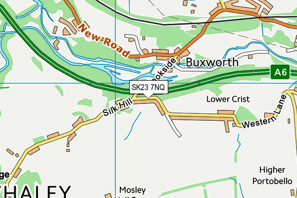SK23 7NQ map - OS VectorMap District (Ordnance Survey) SK23 7NQ map - OS VectorMap District (Ordnance Survey)