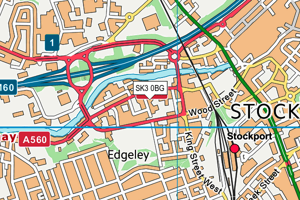 SK3 0BG map - OS VectorMap District (Ordnance Survey) SK3 0BG map - OS VectorMap District (Ordnance Survey)