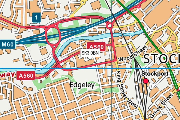 SK3 0BN map - OS VectorMap District (Ordnance Survey) SK3 0BN map - OS VectorMap District (Ordnance Survey)