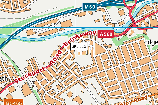 SK3 0LS map - OS VectorMap District (Ordnance Survey) SK3 0LS map - OS VectorMap District (Ordnance Survey)