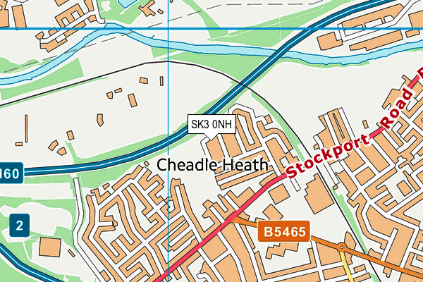 SK3 0NH map - OS VectorMap District (Ordnance Survey) SK3 0NH map - OS VectorMap District (Ordnance Survey)