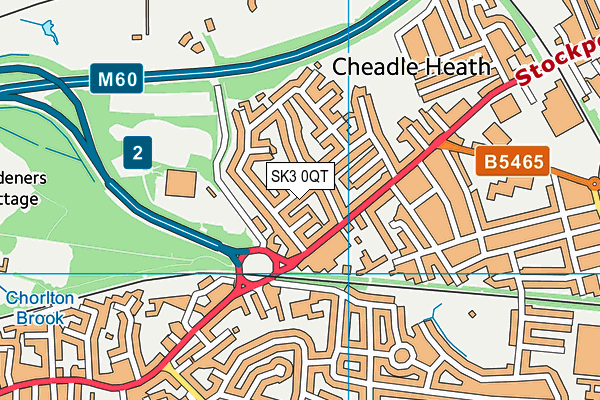 SK3 0QT map - OS VectorMap District (Ordnance Survey) SK3 0QT map - OS VectorMap District (Ordnance Survey)
