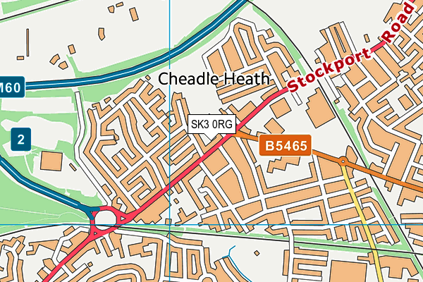 SK3 0RG map - OS VectorMap District (Ordnance Survey) SK3 0RG map - OS VectorMap District (Ordnance Survey)